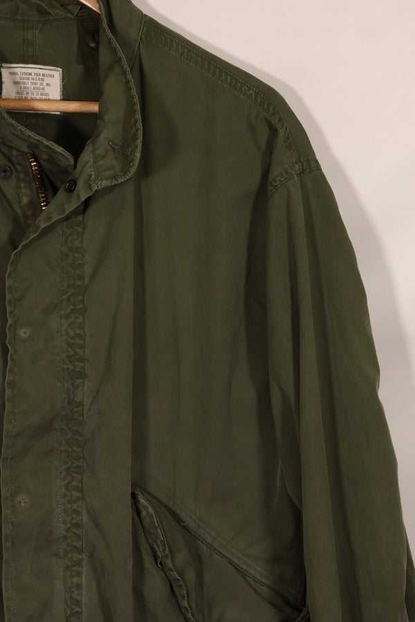 1974年契約　X-S-R　M65　フィールドパーカー　シェルのみ　中古品　A