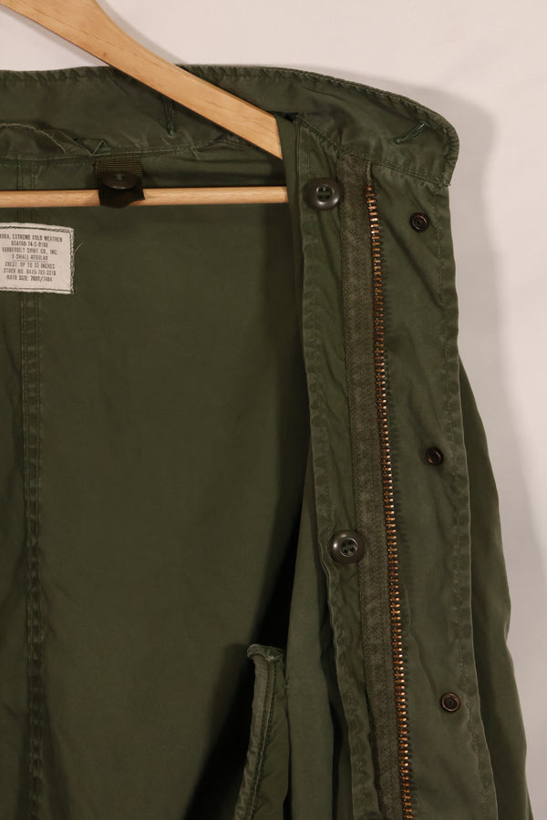 1974年契約　X-S-R　M65　フィールドパーカー　シェルのみ　中古品　A