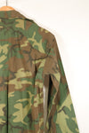 1960年代後半　南ベトナム軍　BDQ　M59　ERDL　リップストップ生地　シャツ　中古品