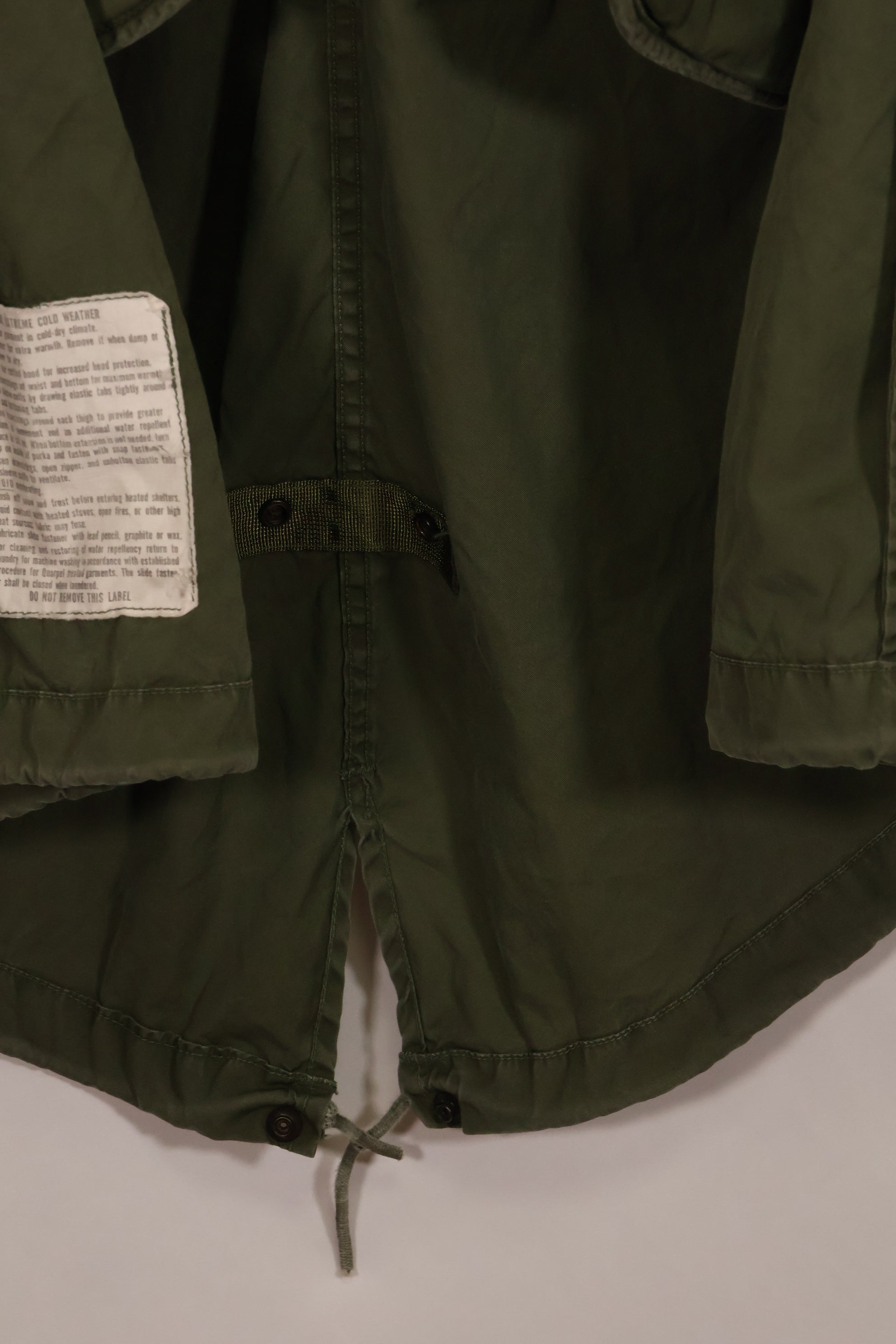 1974年契約　X-S-R　M65　フィールドパーカー　シェルのみ　中古品　A