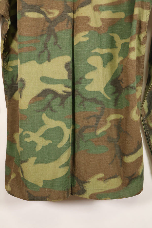 1960年代後半　南ベトナム軍　BDQ　M59　ERDL　リップストップ生地　シャツ　中古品