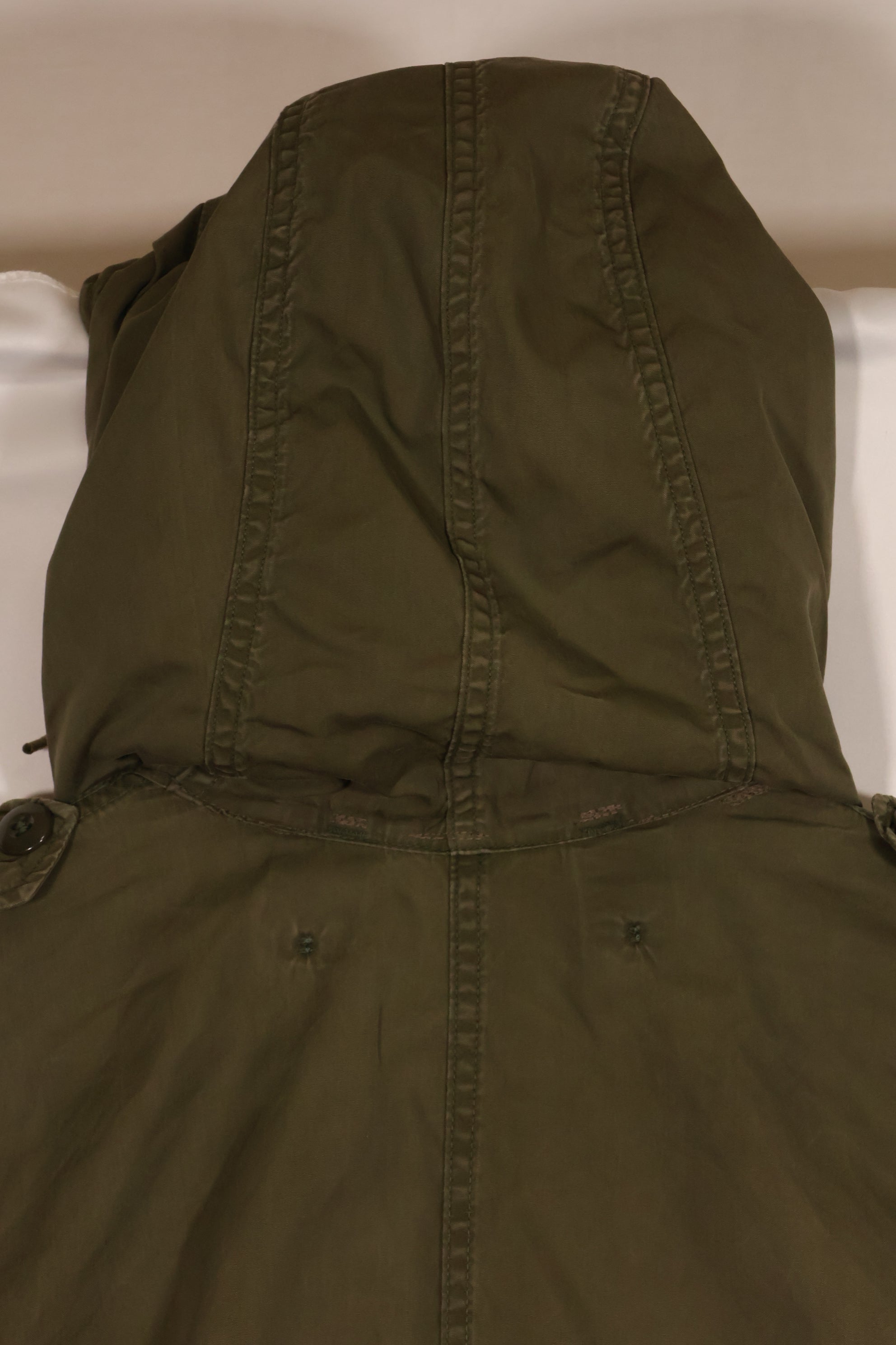 1950年代　欧州駐屯米兵　X-SMALL　M51 フィールドパーカー　シェルのみ　パッチ付　中古品