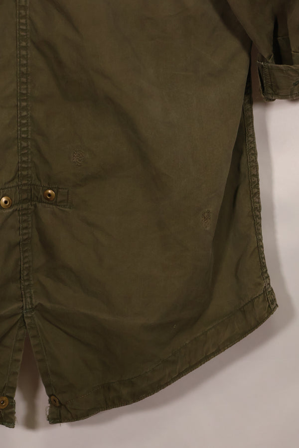 1950年代　欧州駐屯米兵　X-SMALL　M51 フィールドパーカー　シェルのみ　パッチ付　中古品