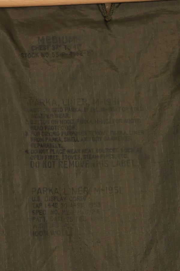 1950年代前半　MEDIUM　M51　フィールドパーカー　コヨーテフード付き　中古品