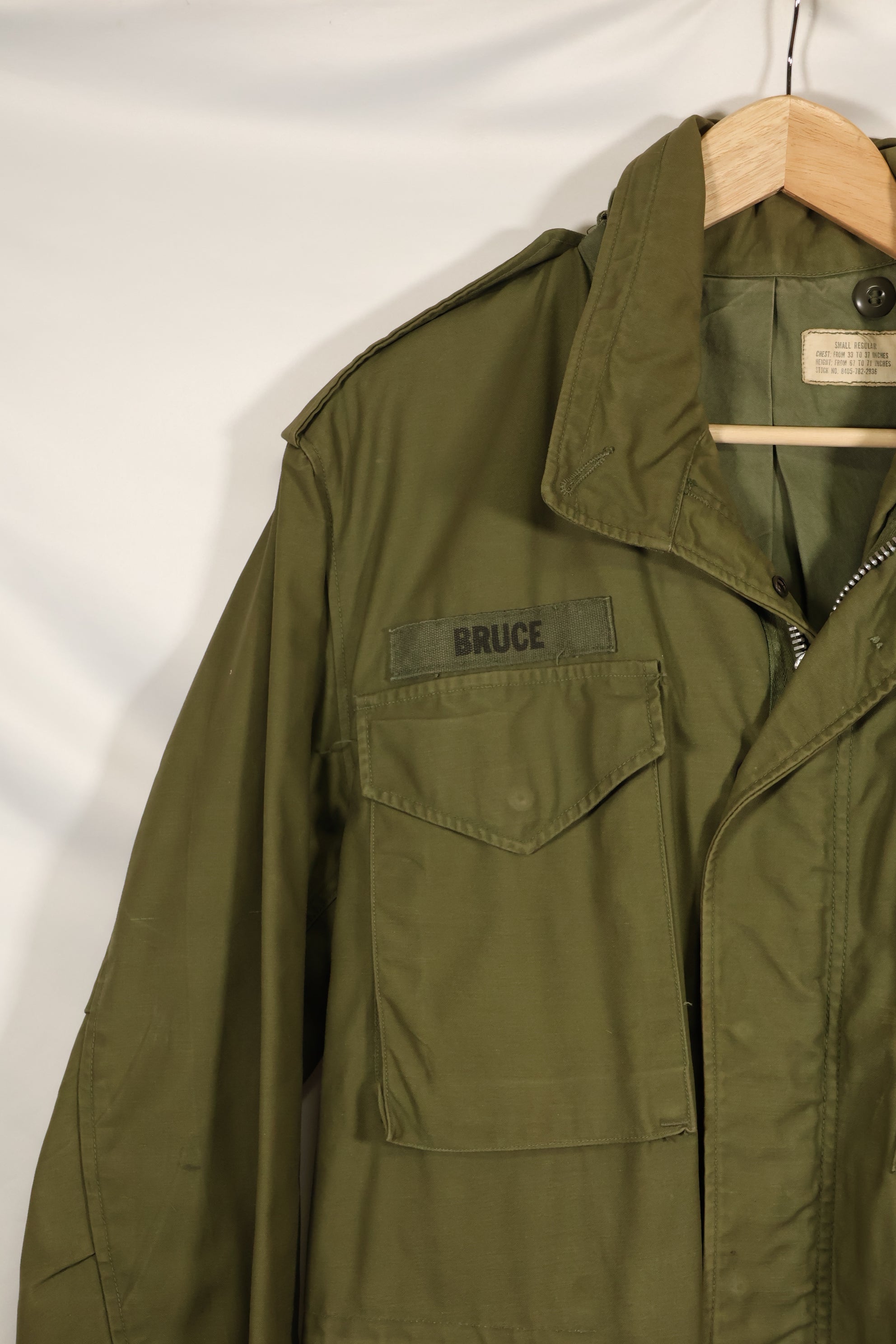 1967〜71年頃　S-R　2nd Model M65 フィールドジャケット　シルバージッパー　中古品