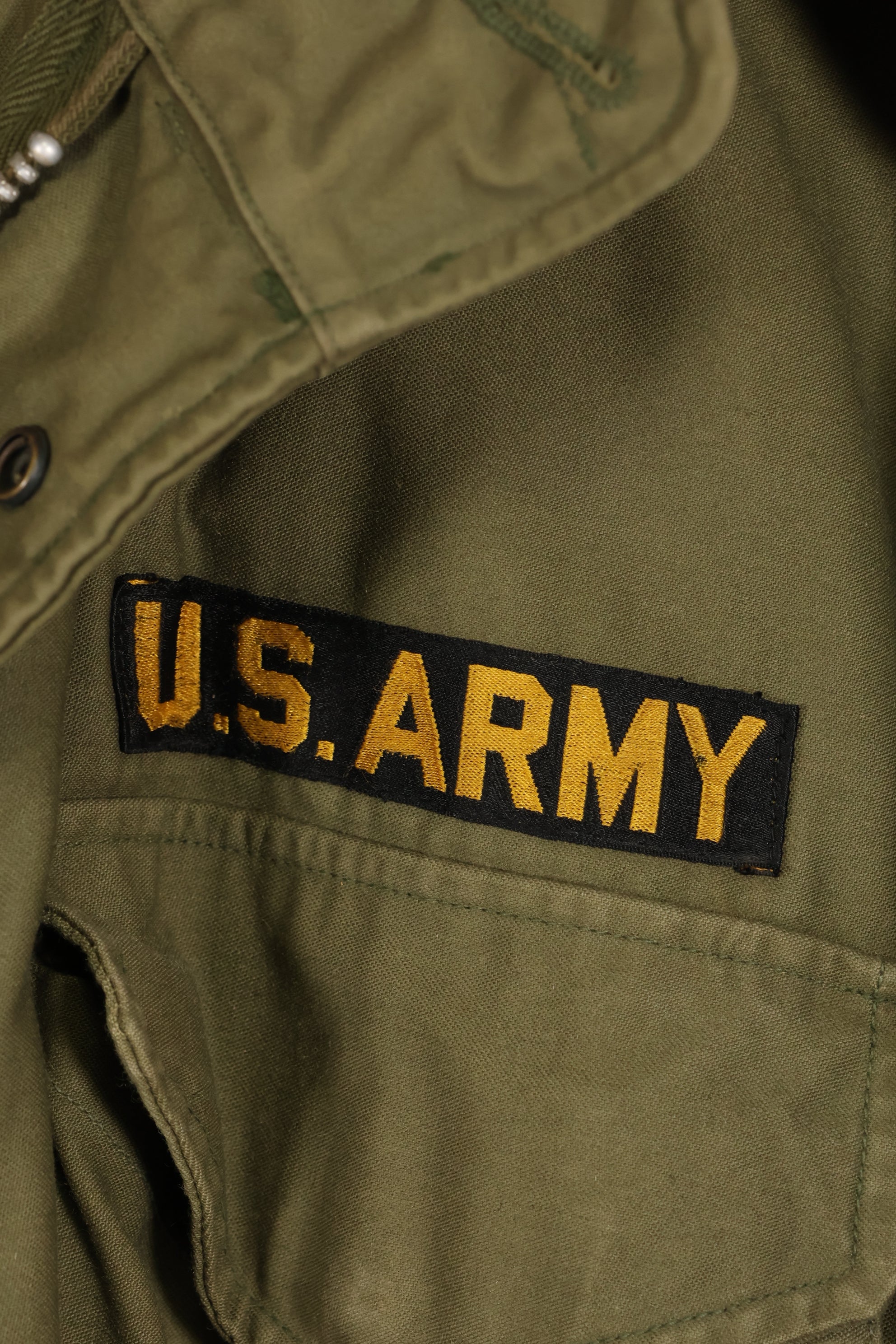 1967年契約ロット　M-R　2nd Model M65 フィールドジャケット　シルバージッパー　中古品