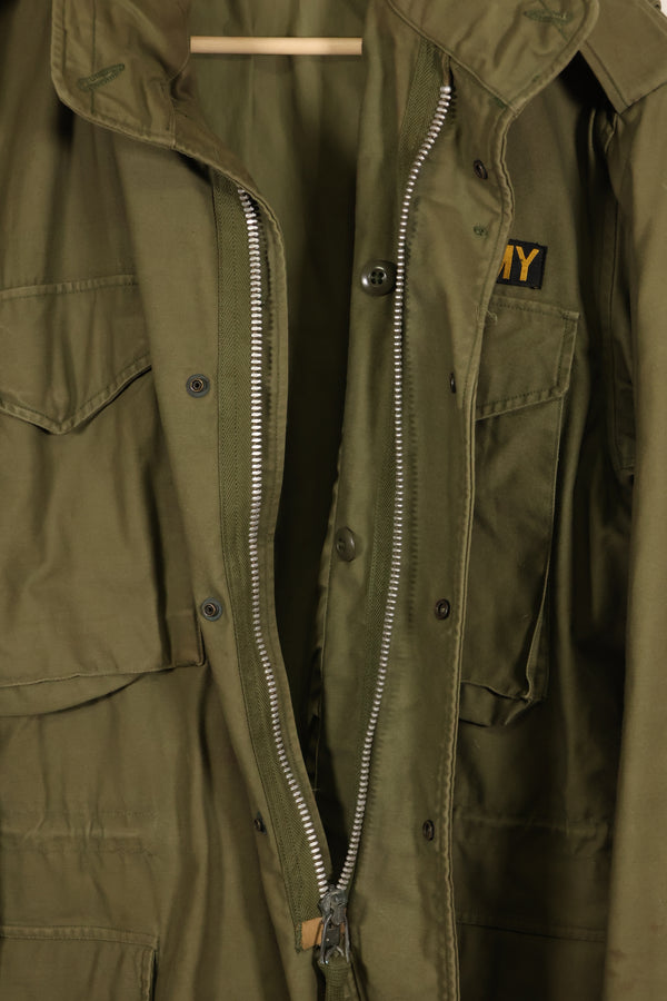 1967年契約ロット　M-R　2nd Model M65 フィールドジャケット　シルバージッパー　中古品