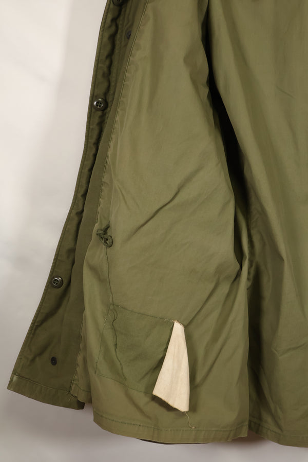 1967年契約ロット　M-R　2nd Model M65 フィールドジャケット　シルバージッパー　中古品