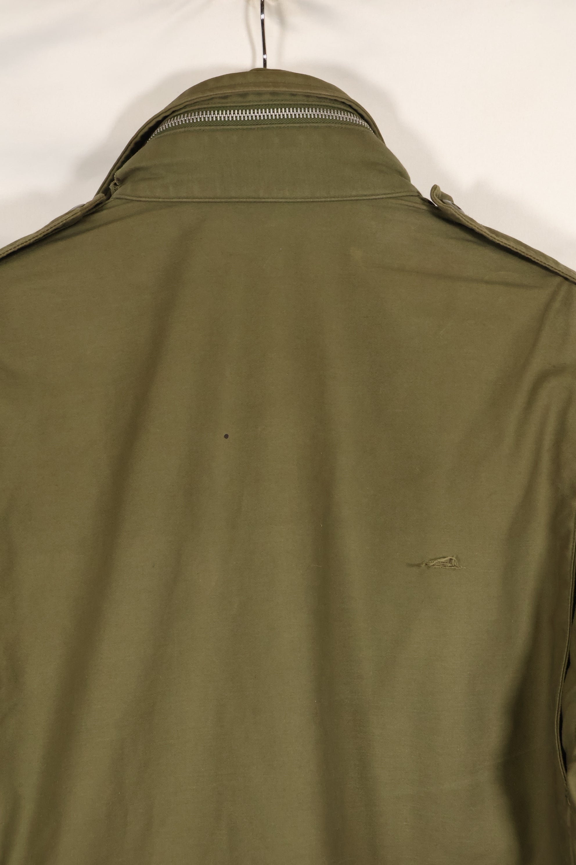 1967年契約ロット　M-R　2nd Model M65 フィールドジャケット　シルバージッパー　中古品