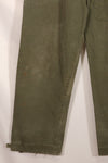 実物　1940年代　WWII アメリカ製　イギリス軍　HBT　ジャングルトラウザーズ　中古品