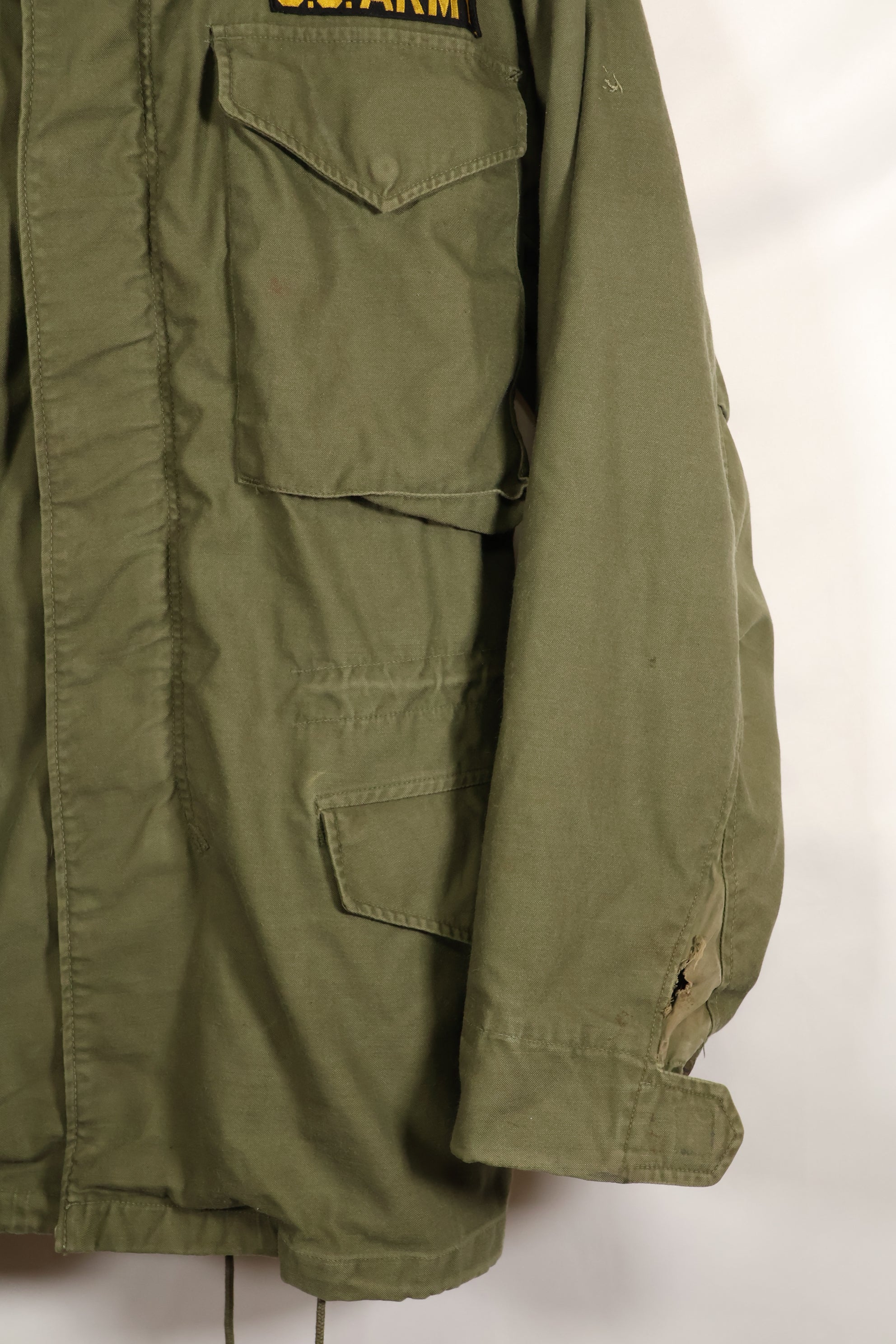 実物　X-S-R　1st Model  M65 フィールドジャケット　サイズタグ欠損　中古品