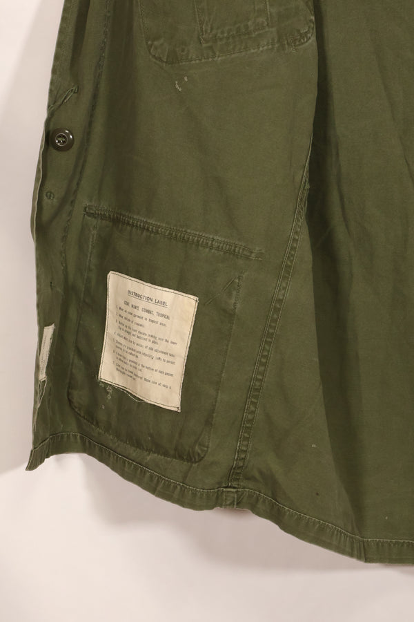 実物 S-S 1963年製造　1st Model ジャングルファティーグ　ジャケット　中古品
