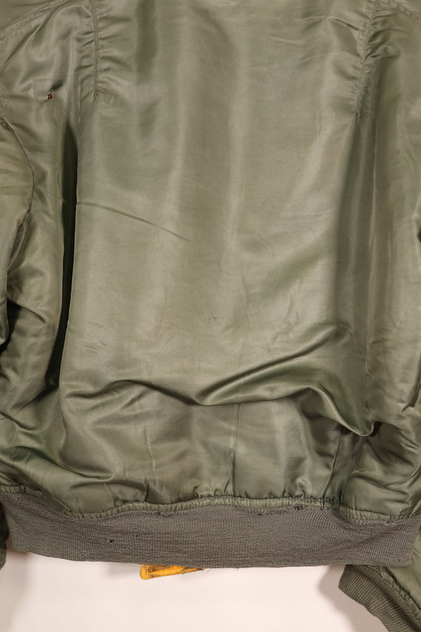 1964年契約　LARGE　アメリカ空軍　USAF　MA-1　インターメディエート　フライトジャケット　中古品