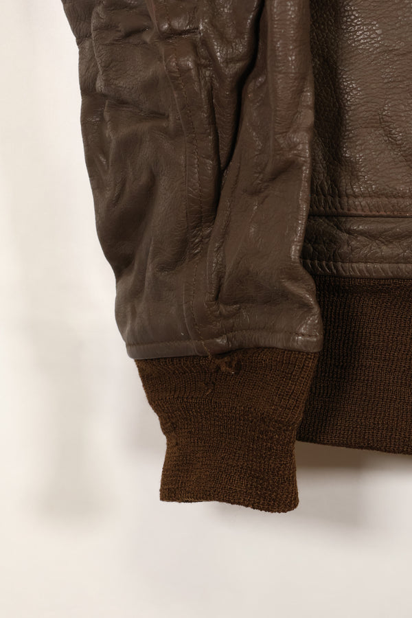 1977年契約　パッチ付　アメリカ海軍　G-1　フライトジャケット　サイズ40　状態良い