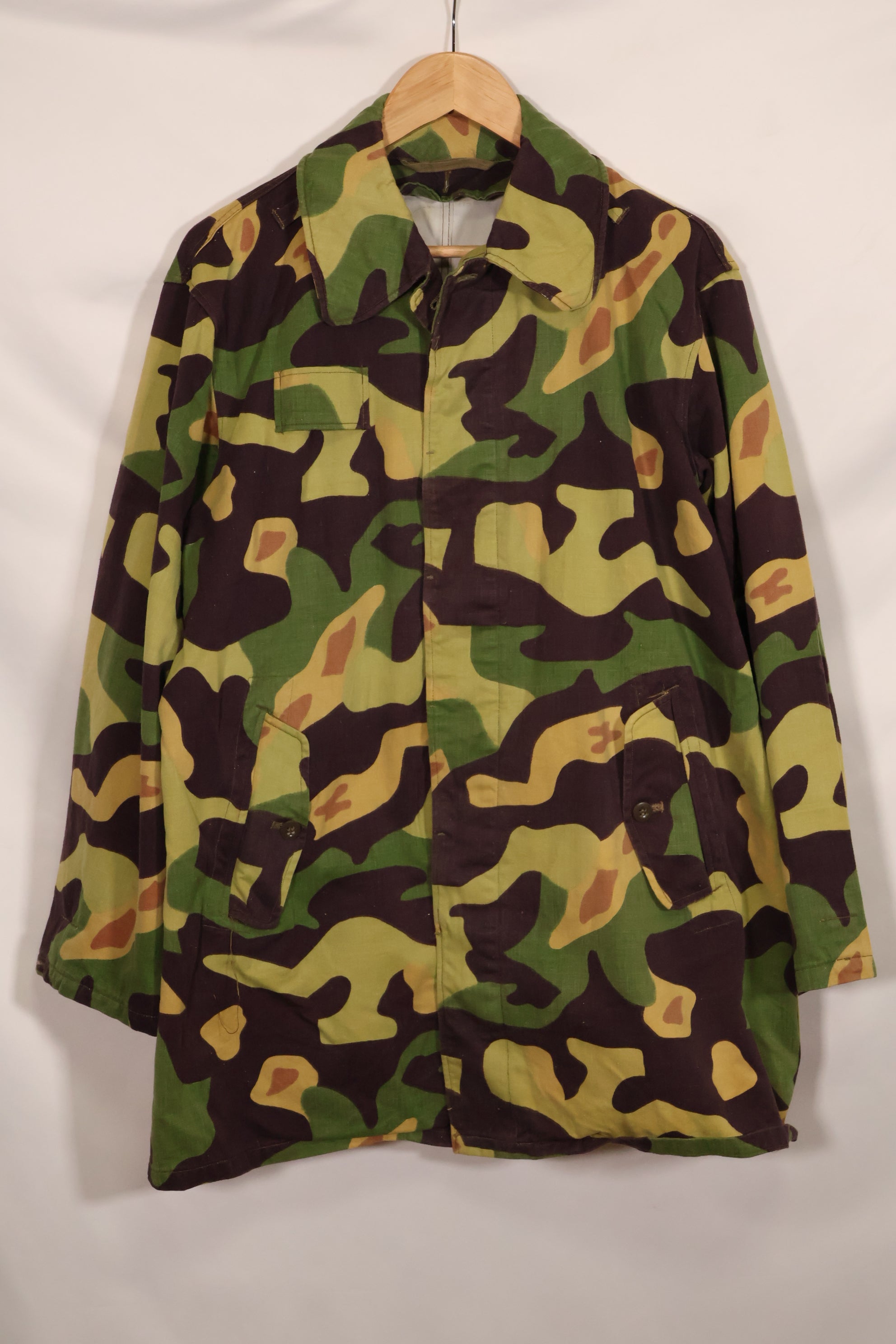 迷彩 切り替え military parka US M65 Fishtail Parka with Liner - Size Ex/Small-Regular