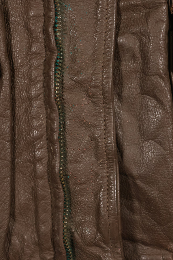 1977年契約　パッチ付　アメリカ海軍　G-1　フライトジャケット　サイズ40　状態良い