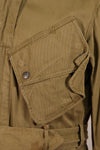 実物　1940年代　M1942 エアボーン　ジャンプジャケット　中古品　汚れなどあり