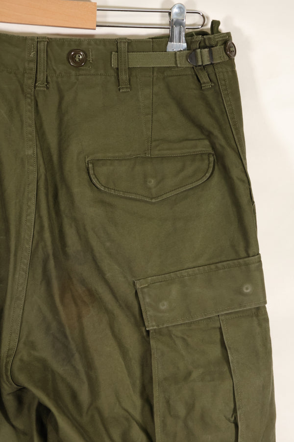 1951年契約　S-R　M51 コットン　フィールドパンツ　サスペンダー付き　中古品