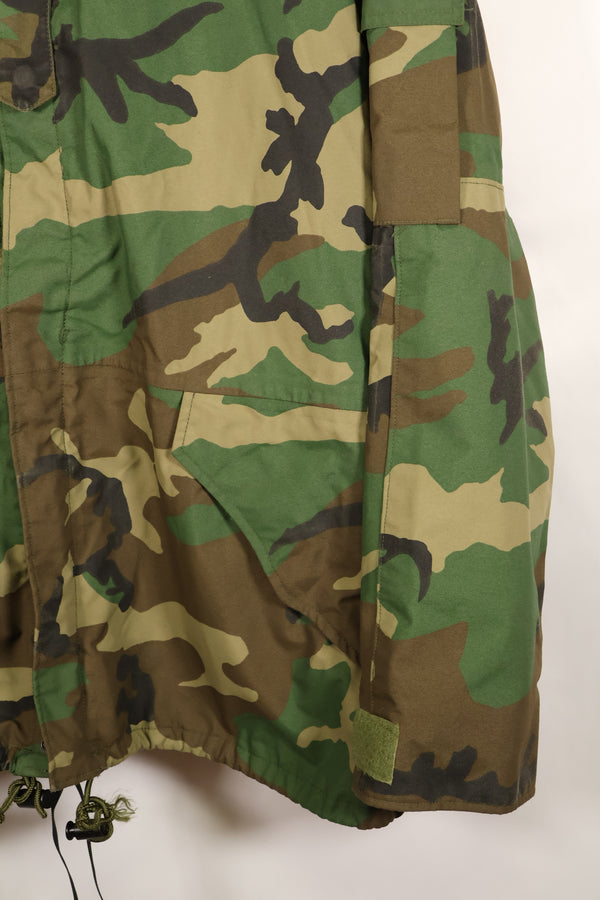 1990年契約 U.S. Army ECWCS 1st Generation ゴアテックスパーカー ウッドランド迷彩 X-Large Regular 中古品