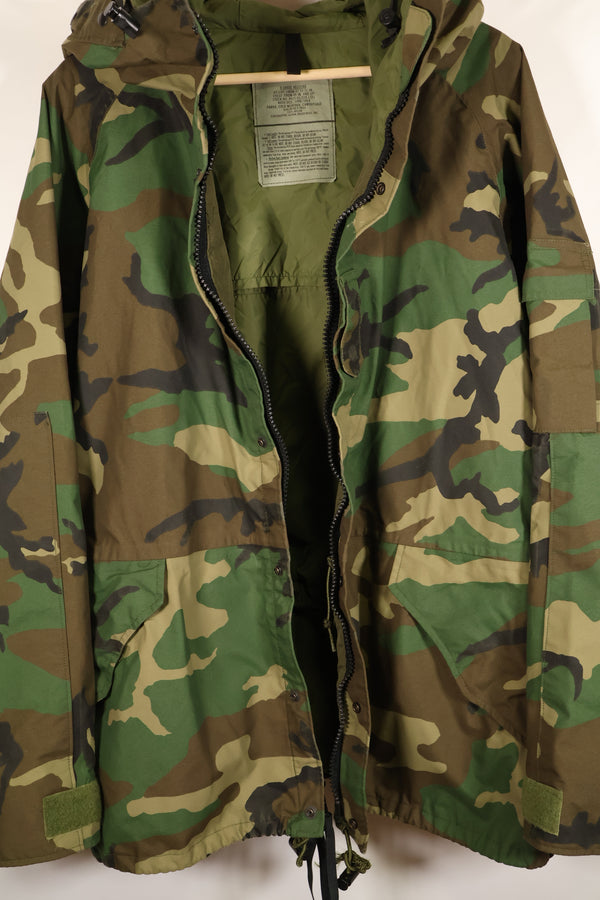 1990年契約 U.S. Army ECWCS 1st Generation ゴアテックスパーカー ウッドランド迷彩 X-Large Regular 中古品