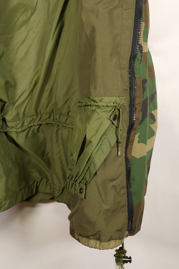 1990年契約 U.S. Army ECWCS 1st Generation ゴアテックスパーカー ウッドランド迷彩 X-Large Regular 中古品