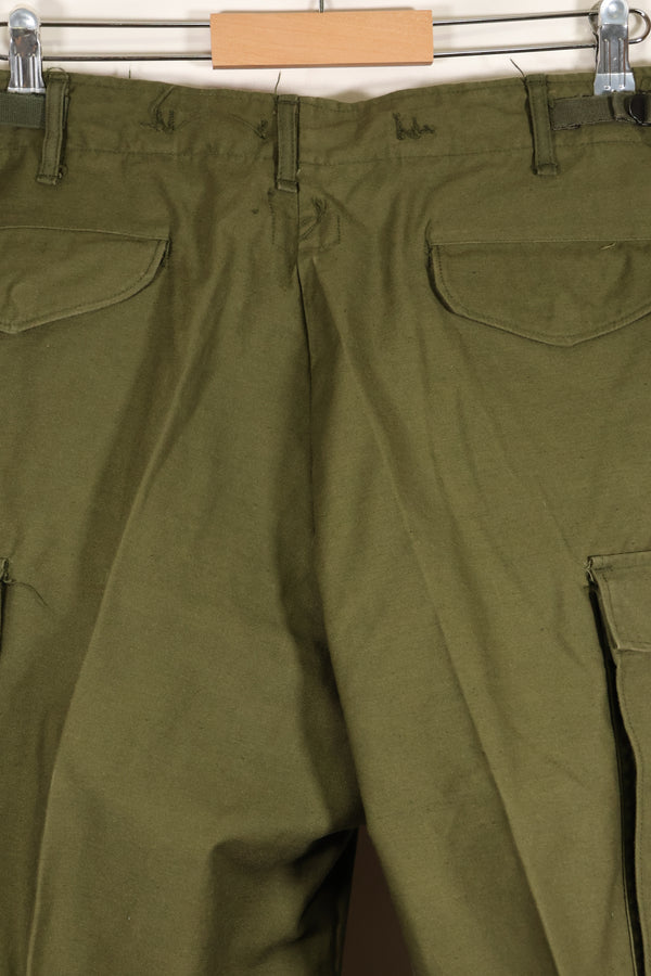 1973年製　アメリカ軍　M65 コットン製　フィールドパンツ　M-R　中古品