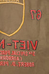 【限定生産品】レプリカ　沖縄 Mugi's 刺繍　MILITARIA 1911 シルバータイガー  USカットシャツ　ツアージャケット