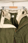 1974年契約　M-R　デッドストック　アメリカ軍　M65　フィールドパンツ　カーゴパンツ　状態良い NOS