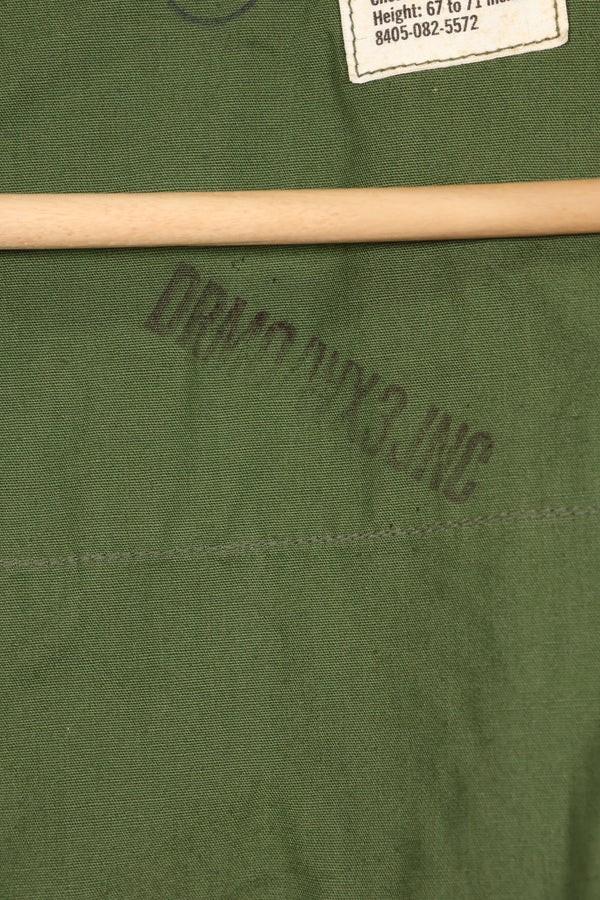 1967年契約　デッドストック　L-R 3rd Model  ジャングルファティーグ　ジャケット