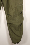 1967年契約　M-R　初期個体　アメリカ軍　M65 フィールドパンツ　カーゴパンツ　裾改造あり　中古品