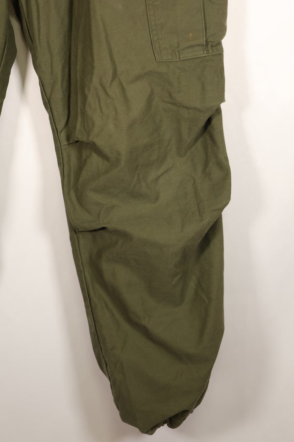 1967年契約　M-R　初期個体　アメリカ軍　M65 フィールドパンツ　カーゴパンツ　裾改造あり　中古品