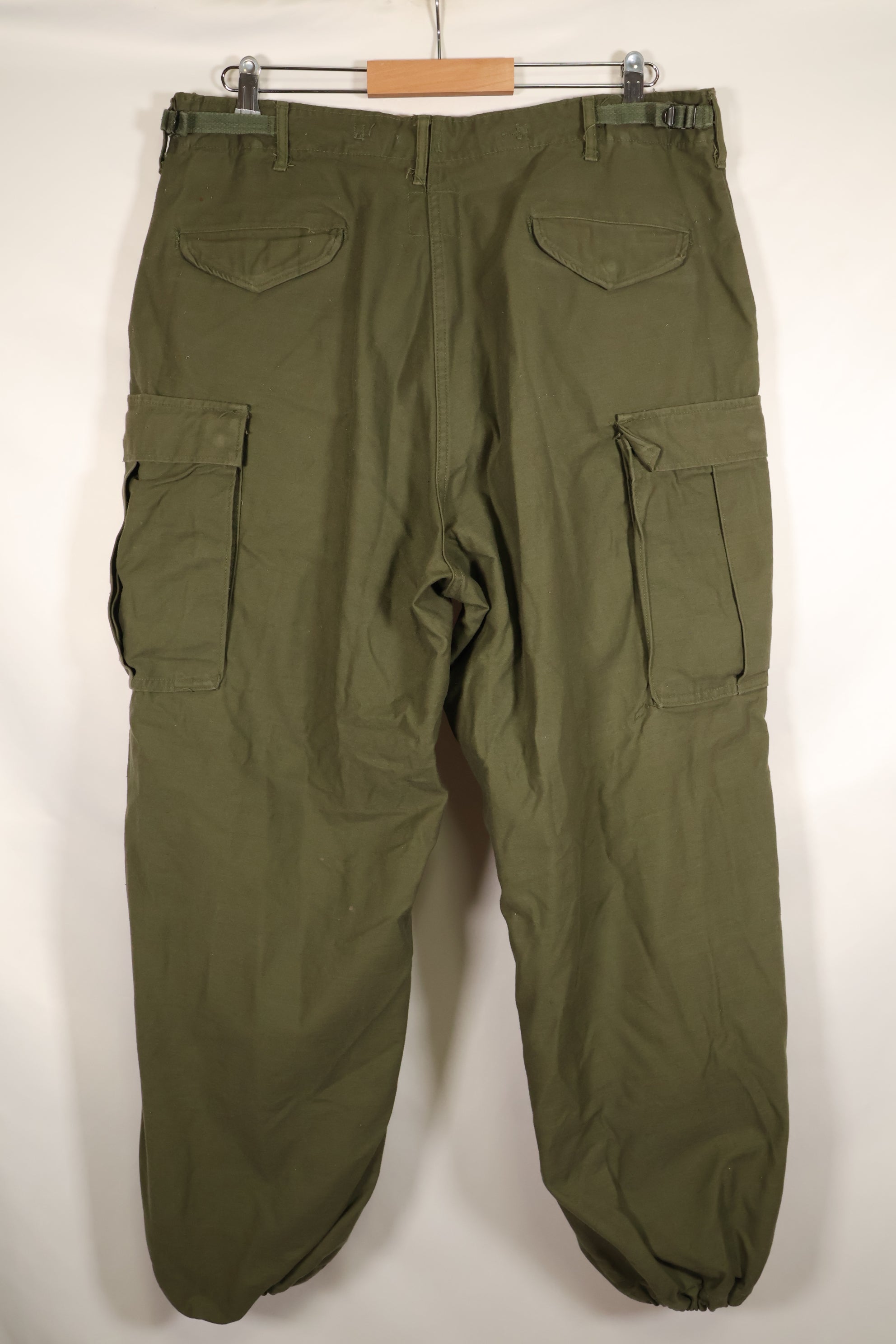 1967年契約　M-R　初期個体　アメリカ軍　M65 フィールドパンツ　カーゴパンツ　裾改造あり　中古品