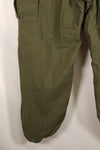 1967年契約　M-R　初期個体　アメリカ軍　M65 フィールドパンツ　カーゴパンツ　裾改造あり　中古品
