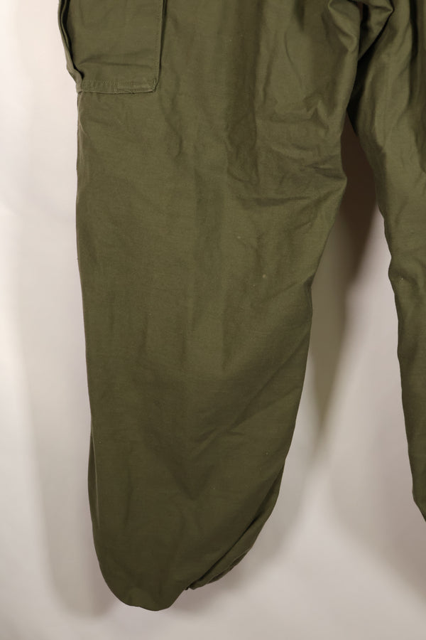 1967年契約　M-R　初期個体　アメリカ軍　M65 フィールドパンツ　カーゴパンツ　裾改造あり　中古品