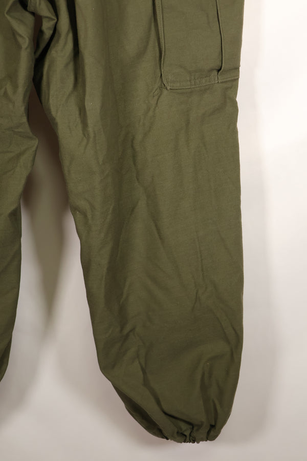 1967年契約　M-R　初期個体　アメリカ軍　M65 フィールドパンツ　カーゴパンツ　裾改造あり　中古品