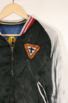 1950年代　アメリカ空軍　17th BOMB WING BLACK KNIGHTS KOREA スーバニアジャケット　中古品