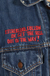 1970年代後半　アメリカ空軍　The 12th Commandment ツアージャケット　Levis 70505 Big E 中古品