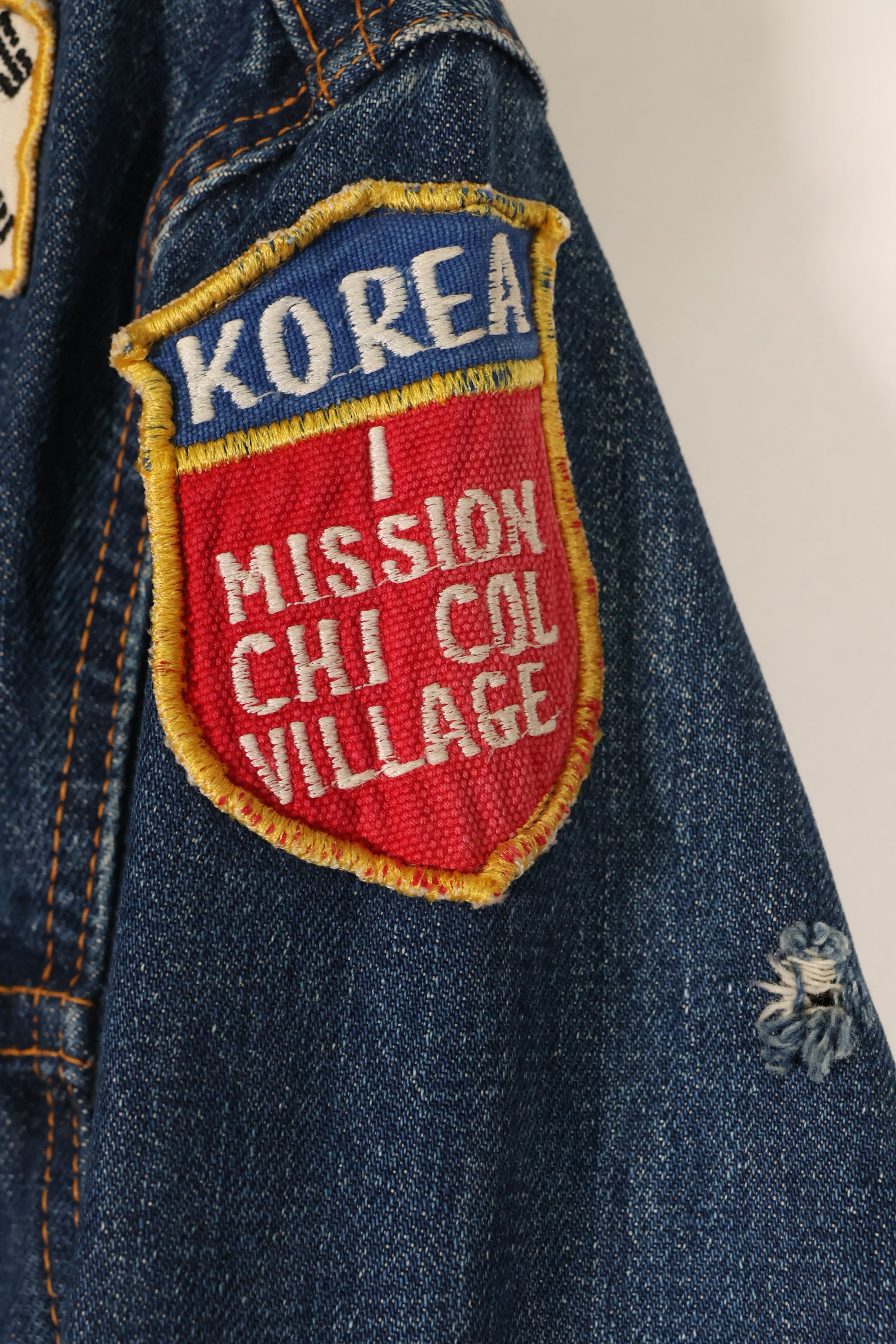 1970年代後半　アメリカ空軍　The 12th Commandment ツアージャケット　Levis 70505 Big E 中古品