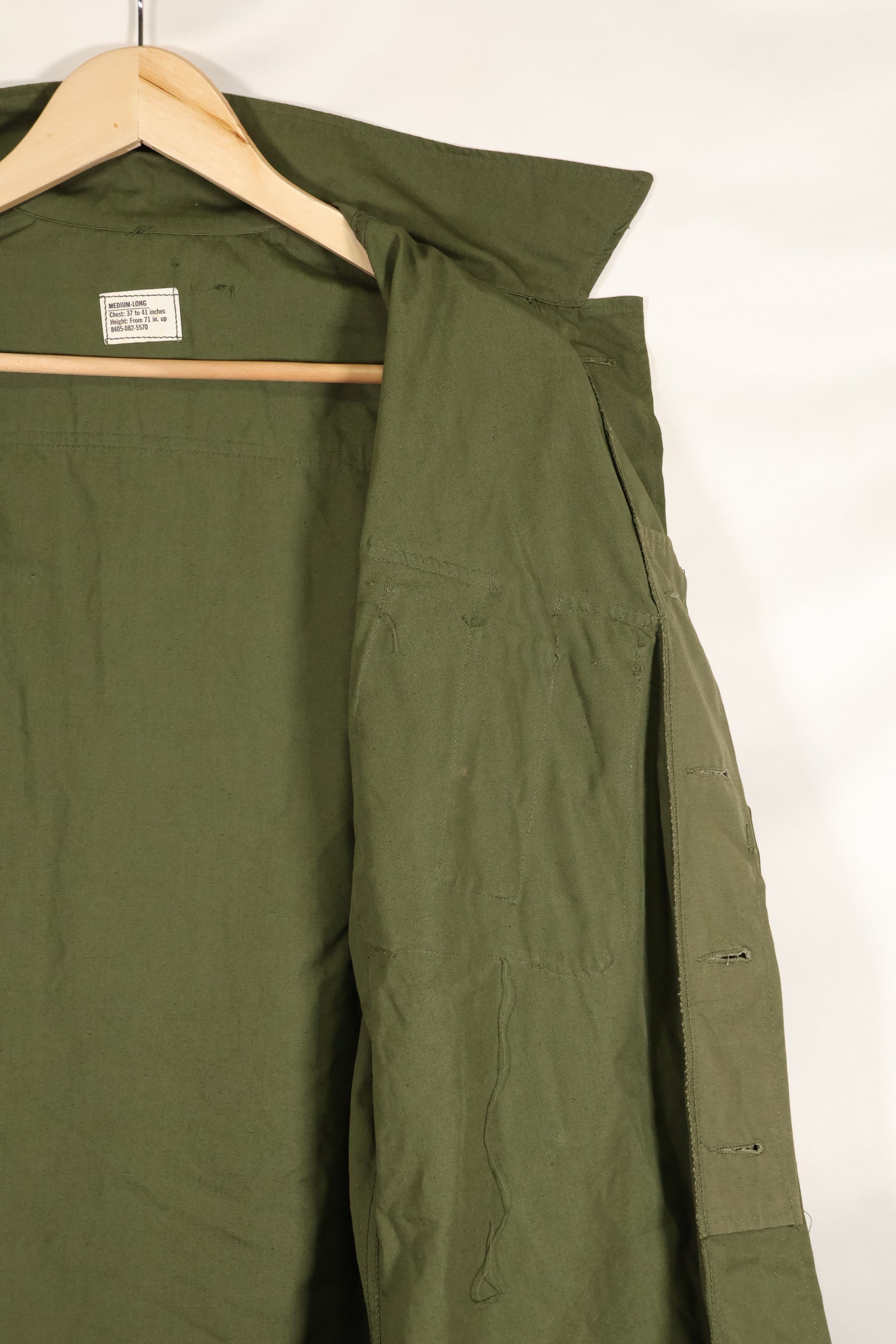 1967年頃　M-L　デッドストック　3rd Model ジャングルファティーグ　ジャケット　ノンリップ