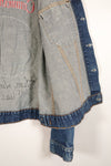 1970年代後半　アメリカ空軍　The 12th Commandment ツアージャケット　Levis 70505 Big E 中古品