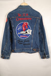 1970年代後半　アメリカ空軍　The 12th Commandment ツアージャケット　Levis 70505 Big E 中古品