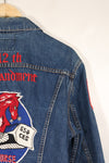 1970年代後半　アメリカ空軍　The 12th Commandment ツアージャケット　Levis 70505 Big E 中古品