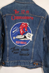 1970年代後半　アメリカ空軍　The 12th Commandment ツアージャケット　Levis 70505 Big E 中古品