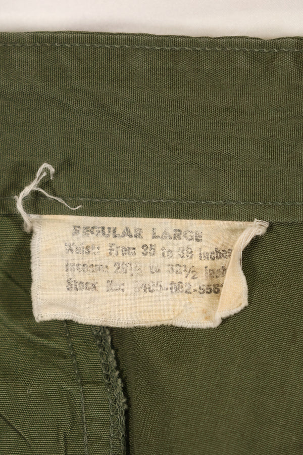 1967年頃　L-R　ノンリップ　3rd Model ジャングルファティーグ　パンツ　状態良い　中古品