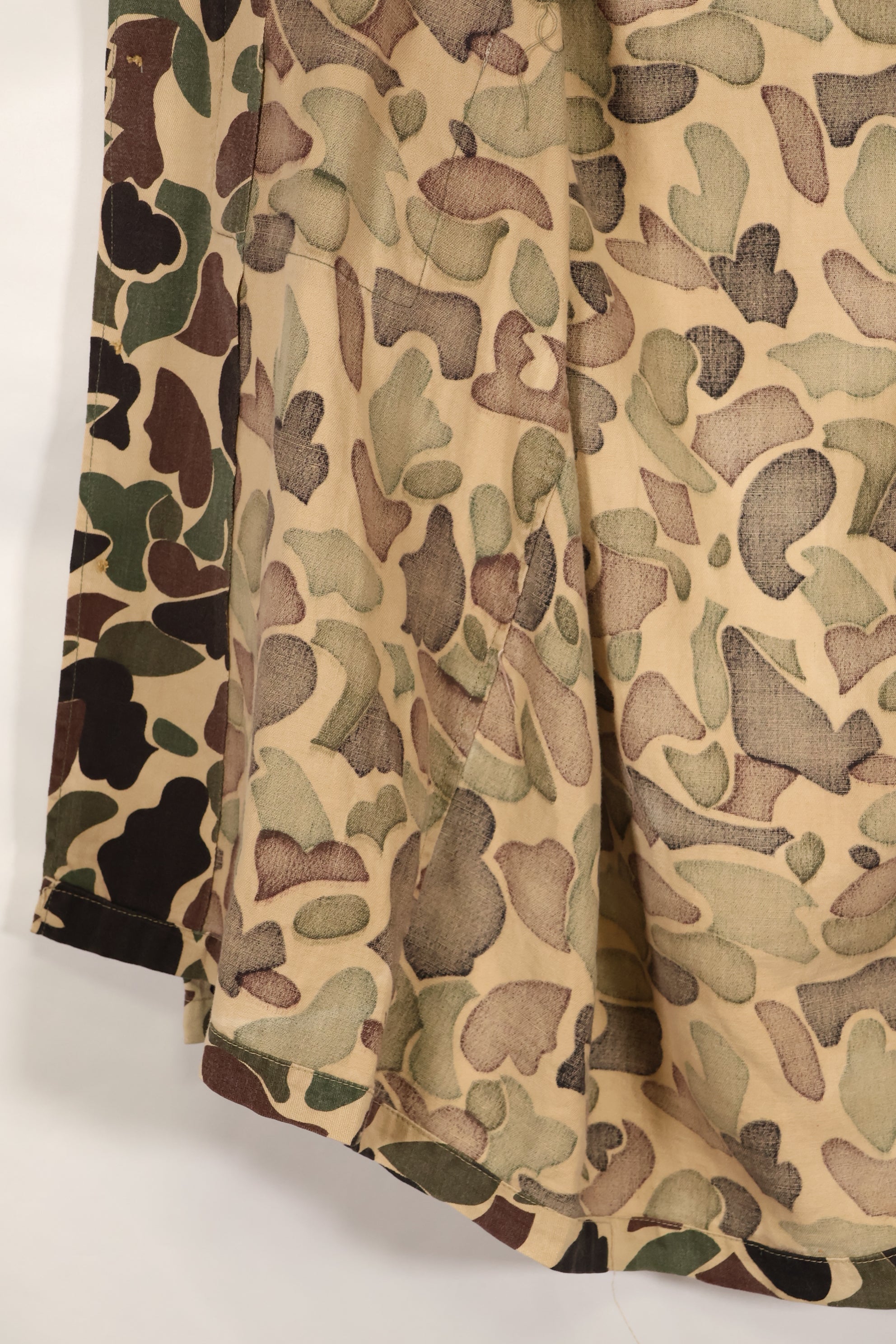 実物　アメリカ軍　CIDG ベオガム迷彩シャツ　薄手生地　状態良い