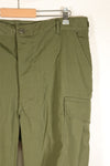 1967年契約　デッドスットック　L-R　3rd Model ジャングルファティーグ　パンツ　状態良い　NOS