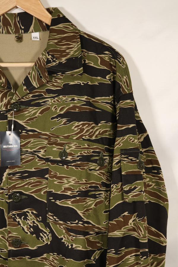 2024年発売　US-XXL　MILITARIA 1911 初期ゴールドタイガー　USカット　シャツ　見本品　中古品