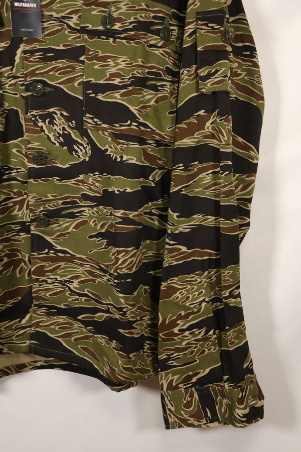 2024年発売　US-XXL　MILITARIA 1911 初期ゴールドタイガー　USカット　シャツ　見本品　中古品