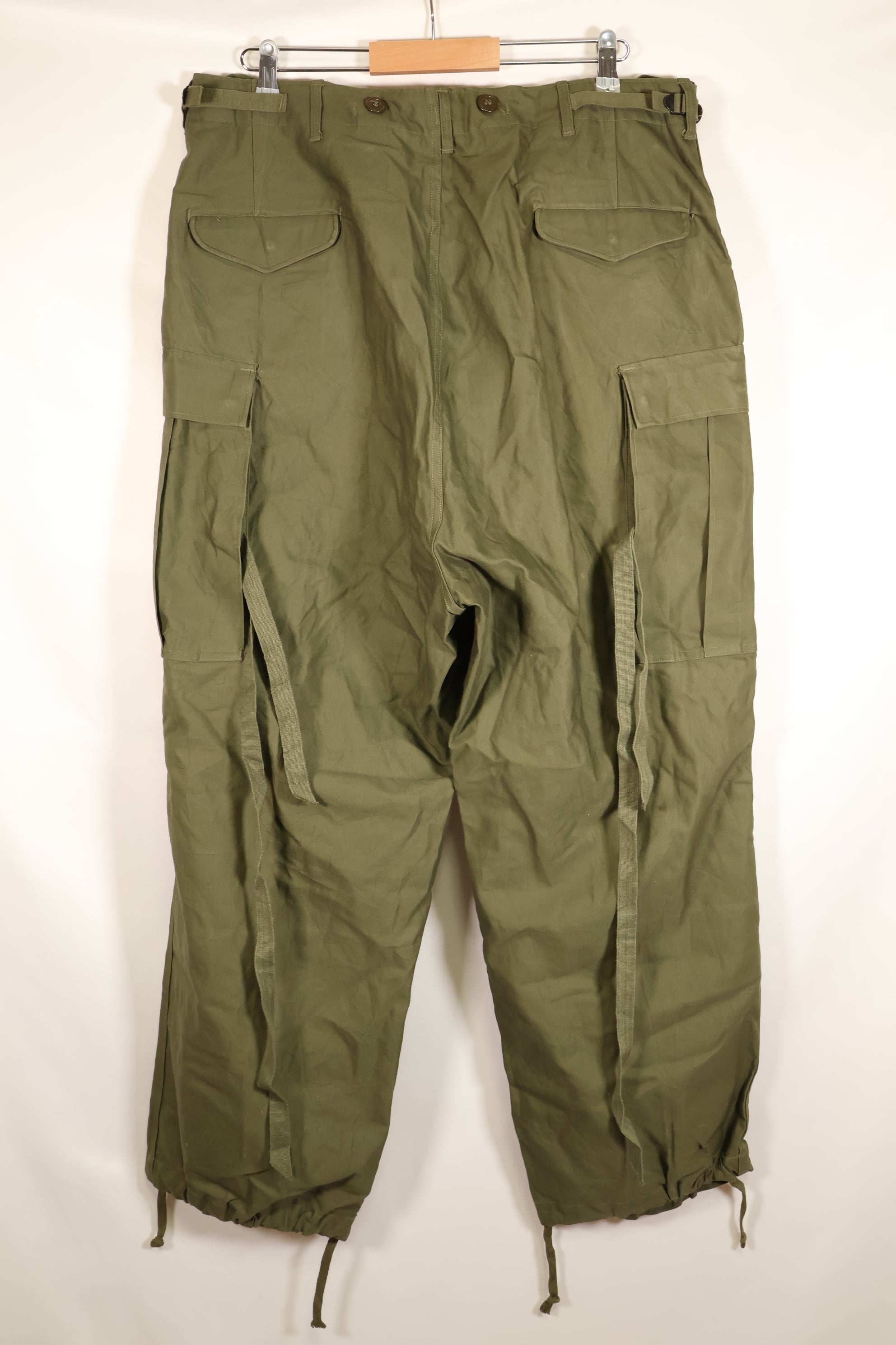 1951年契約　L-R　アメリカ軍　M51　フィールドパンツ　カーゴパンツ　状態良い　中古品