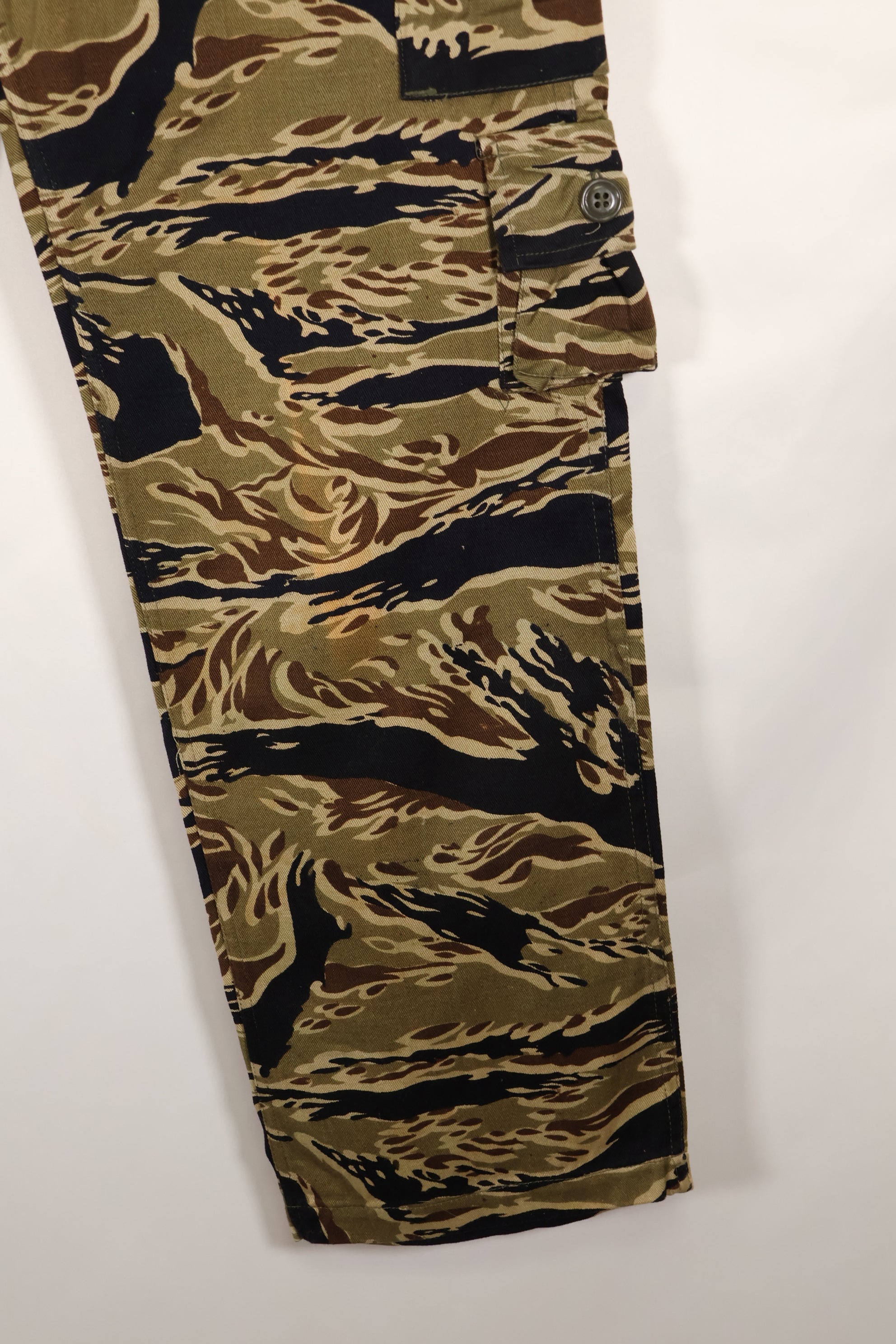 1960年代中頃　初期　ゴールドタイガーストライプ　パンツ　S-Rサイズ　USカット　状態良い　中古品